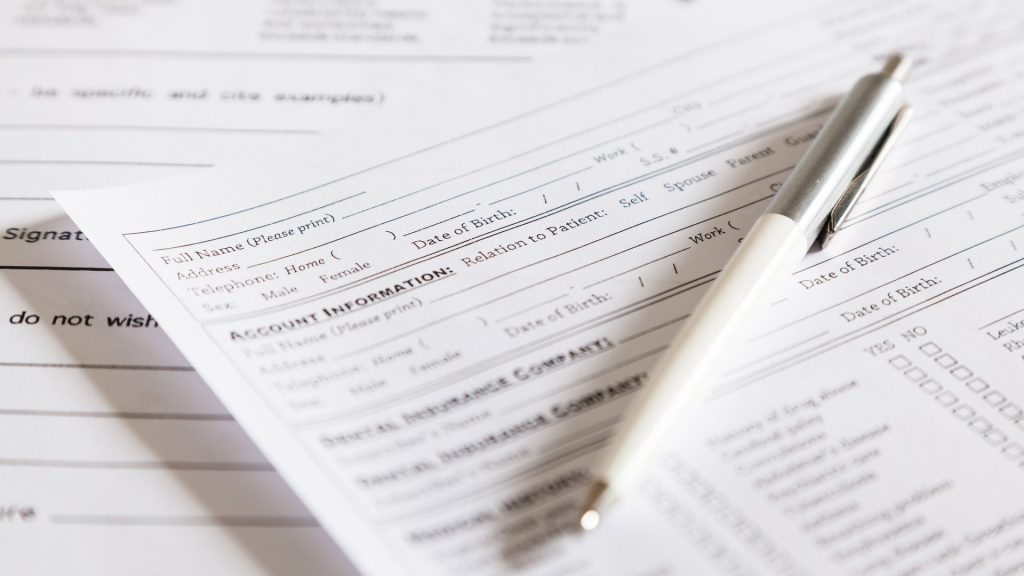 Medical forms