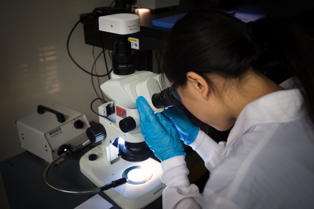 The Los Angeles County Department of Medical Examiner-Coroner labs.